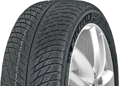 Primer plano de la banda de rodadura Michelin Pilot Alpin 5