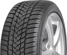 Primer plano de la banda de rodadura Goodyear UG Performance 2