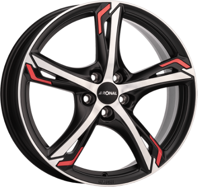 Ronal R62 Trend Red 7,50x17 5x114,30 ET50,00