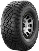 Primer plano de la banda de rodadura BFGoodrich Mud Terrain T/A KM3 305/70 R16 118 Q POR