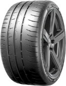 Primer plano de la banda de rodadura Dunlop Sport Maxx Race 2 245/35 R20 95 Y XL, ZR, MFS, N2