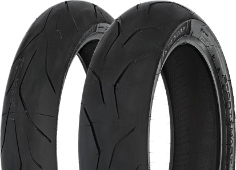 Primer plano de la banda de rodadura Dunlop SportSmart TT 200/55ZR17 (78 W) Traseros TL MT