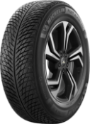Primer plano de la banda de rodadura Michelin Pilot Alpin 5 SUV 235/60 R17 106 H XL