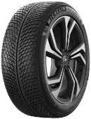 Primer plano de la banda de rodadura Michelin Pilot Alpin 5 SUV 265/45 R21 108 V XL