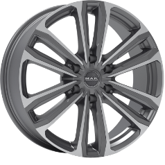 MAK Safari 6 Gun Metallic Mirror