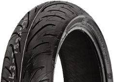 Primer plano de la banda de rodadura Bridgestone Battlax Sport Touring T31 160/60ZR18 70 W Traseros TL
