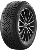 Primer plano de la banda de rodadura Michelin Alpin 6 215/55 R16 93 H