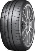 Primer plano de la banda de rodadura Goodyear Eagle F1 SuperSport R 335/30 R21 109 Y XL, ZR, N0