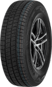 Primer plano de la banda de rodadura Hankook Vantra ST AS2 RA30 215/70 R15 109/107 S C
