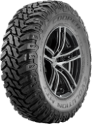 Primer plano de la banda de rodadura Cooper Evolution MTT 255/70 R16 108/104 Q LT