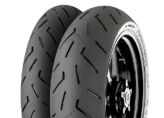 Primer plano de la banda de rodadura Continental ContiSportAttack 4 200/55ZR17 (78 W) Traseros TL M/C