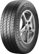 Primer plano de la banda de rodadura Semperit Van-All Season 215/70 R15 109 S C
