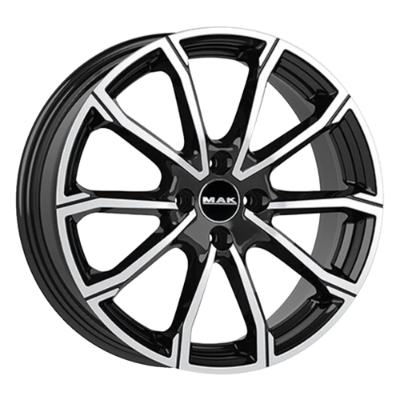 MAK DaVinci 4 Black Mirror 6,50x16 4x108,00 ET20,00