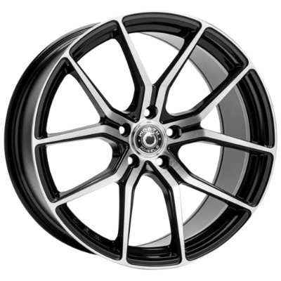 WRATH WHEELS WF-7 Black Polished 8,50x19 5x120,00 ET35,00