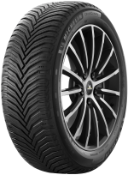 Primer plano de la banda de rodadura Michelin CrossClimate 2 185/55 R16 83 V