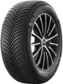 Primer plano de la banda de rodadura Michelin CrossClimate 2 215/55 R16 93 V