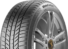 Primer plano de la banda de rodadura Continental WinterContact TS 870 P
