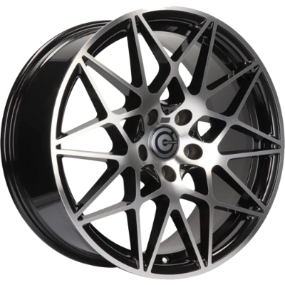 Carbonado Crazy Black Polished 8,50x18 5x120,00 ET35,00
