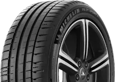 Primer plano de la banda de rodadura Michelin Pilot Sport 5