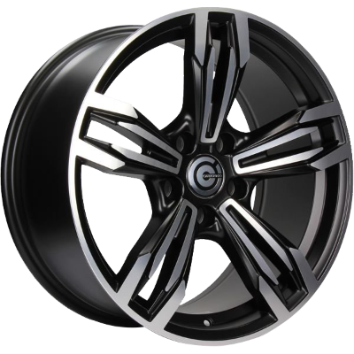 Carbonado Dynamite Matt Black Polished 8,00x17 5x120,00 ET30,00