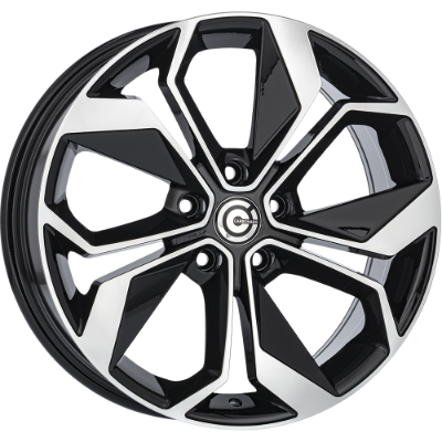 Carbonado Raptor Black Polished 6,50x15 5x114,30 ET40,00