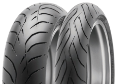 Primer plano de la banda de rodadura Dunlop Sportmax RoadSmart IV 130/70ZR17 (62 W) Delanteros TL