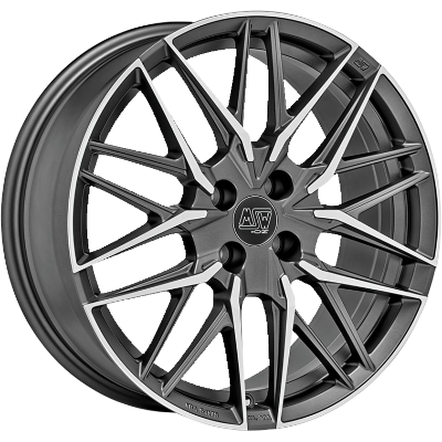 MSW 50-4 Grey Polished 7,00x17 4x100,00 ET42,00