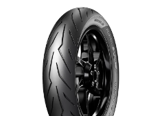 Primer plano de la banda de rodadura Pirelli Diablo Rosso Sport 140/70-17 66 S Traseros TL M/C