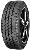 Primer plano de la banda de rodadura Berlin Tires All Season VAN 195/75 R16 107/105 R C