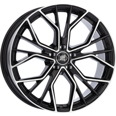 Mille Miglia MM1020 Black Polished 7,50x17 5x108,00 ET44,50