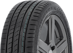 Primer plano de la banda de rodadura Continental PremiumContact 7