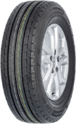 Primer plano de la banda de rodadura Bridgestone Duravis Van 185/75 R16 104/102 R C