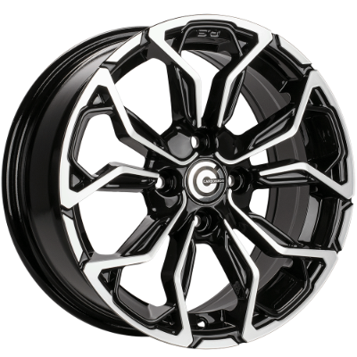 Carbonado Explode Black Polished 7,00x17 4x100,00 ET37,00