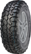 Primer plano de la banda de rodadura Compasal Versant M/T 245/75 R16 120/116 Q POR