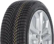 Primer plano de la banda de rodadura Dunlop All Season 2