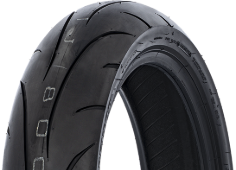 Primer plano de la banda de rodadura Dunlop Sportmax Q-Lite 120/70-17 58 S Traseros TL