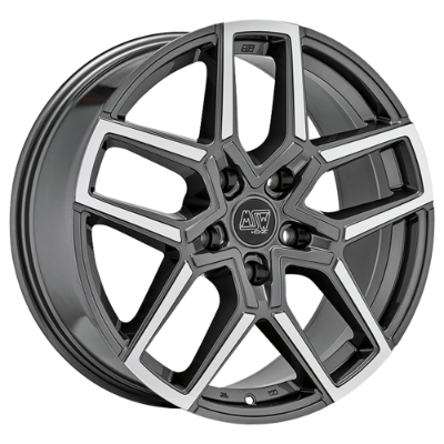 MSW 52 Grey Polished 8,50x20 5x114,30 ET35,00