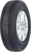 Primer plano de la banda de rodadura Bridgestone Duravis Van Winter 215/75 R16 116/114 R C