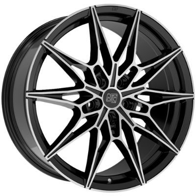 MSW 75 Black Polished 8,00x19 5x120,00 ET29,00