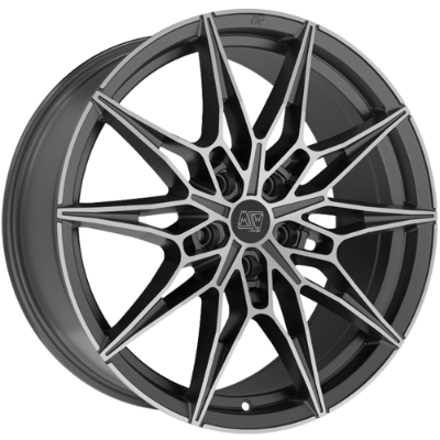 MSW 75 Matt Grey Polished 8,00x19 5x112,00 ET30,00