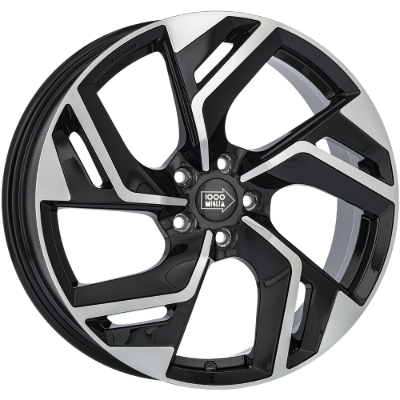 Mille Miglia MM1031 Black Polished 7,00x17 5x108,00 ET40,00