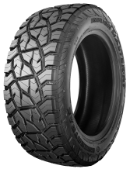 Primer plano de la banda de rodadura Greentrac RoughMaster-RT 33x12.50 R18 118 Q POR