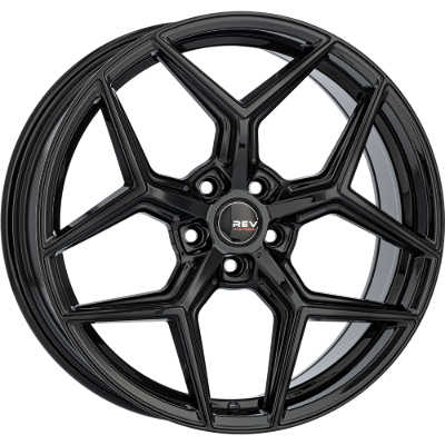 REVATIVO Comet FF Gloss Black 7,00x17 5x108,00 ET45,00