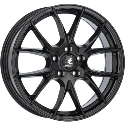 itWHEELS Kira Gloss Black 6,50x16 4x108,00 ET45,00