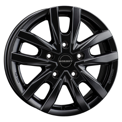 Borbet CW5 black matt 6,50x16 5x160,00 ET60,00