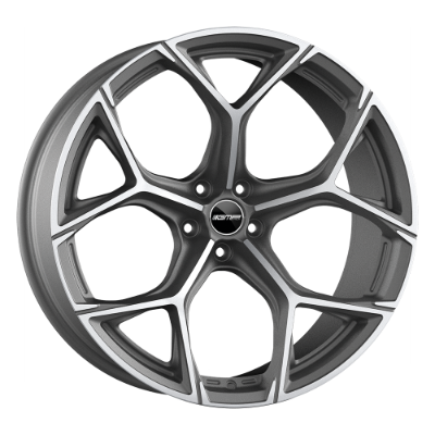 GMP Italia ULTRIVITY Matt Anthracite Diamond 8,00x18 5x112,00 ET30,00