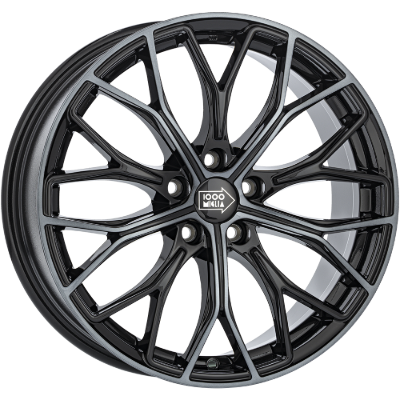 Mille Miglia MM1003 Black Dark Polished 8,00x18 5x112,00 ET44,50