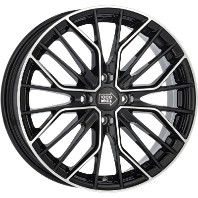 Mille Miglia MM1044 Black Polished 6,50x16 4x108,00 ET20,00