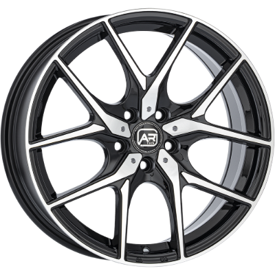 ARTECH Mygale Black Polished 7,00x16 5x112,00 ET35,00