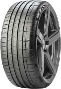 Primer plano de la banda de rodadura Pirelli P Zero (PZ4) 215/45 R20 95 W XL, S.C.